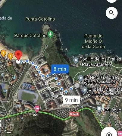 Coqueto Con Garaje Y Piscina A 8' Playa Brazomar